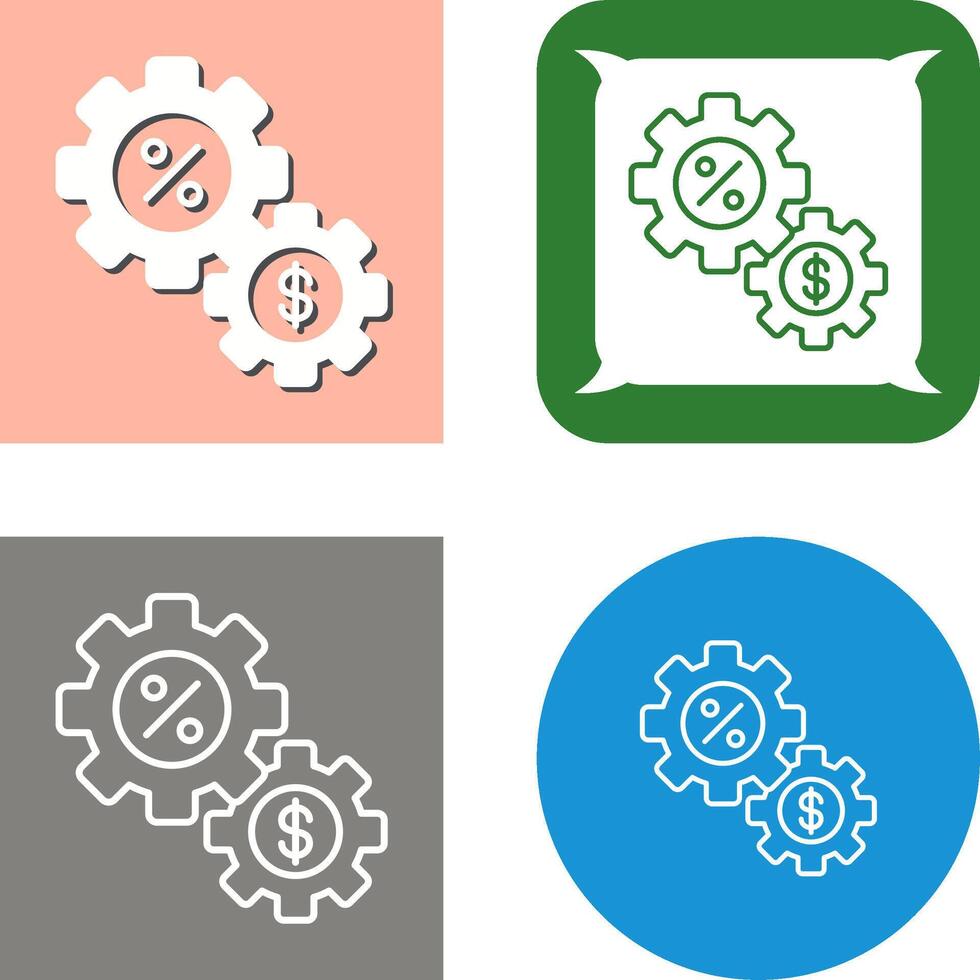Gear Icon Design vector