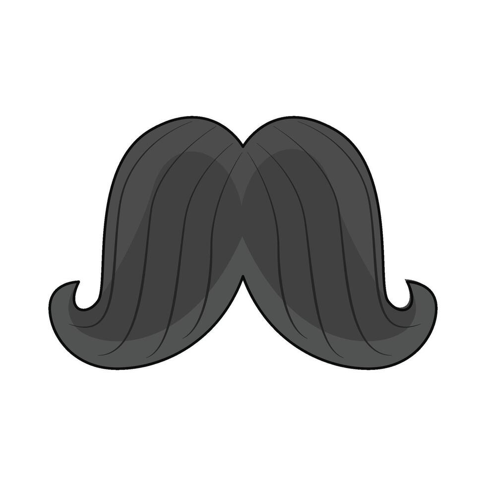 illustration of mustache vector