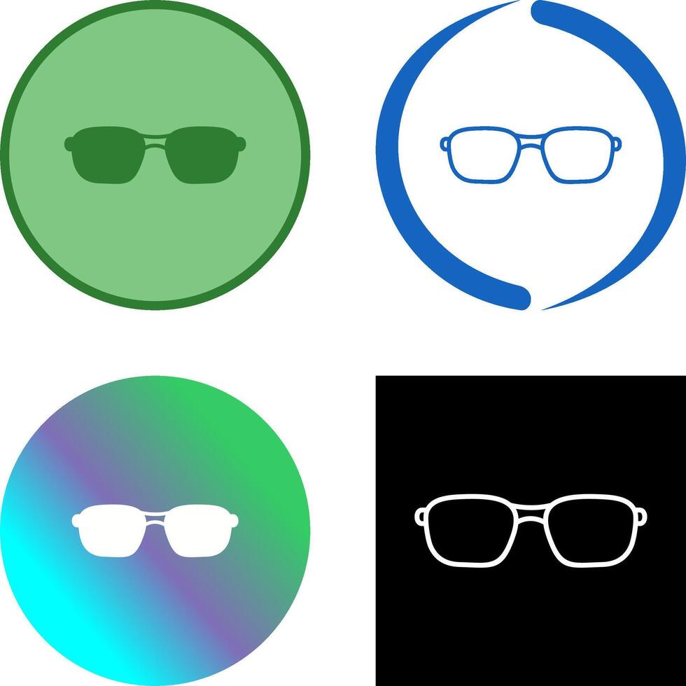 Glasses Icon Design vector