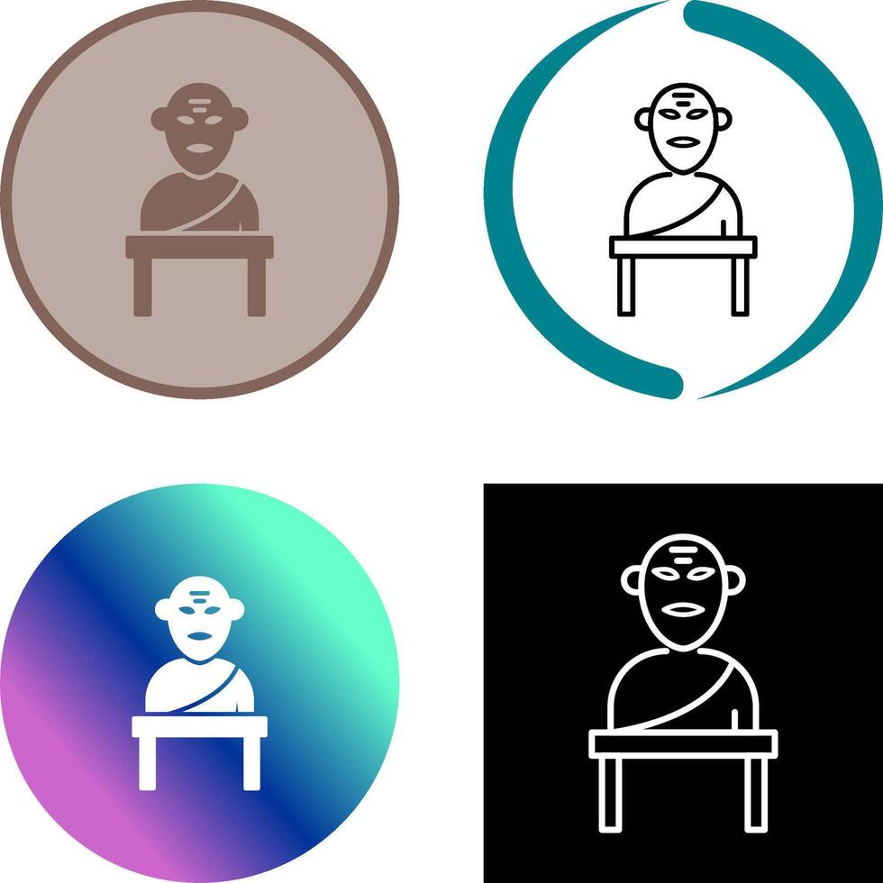 Greek god Icon Design vector