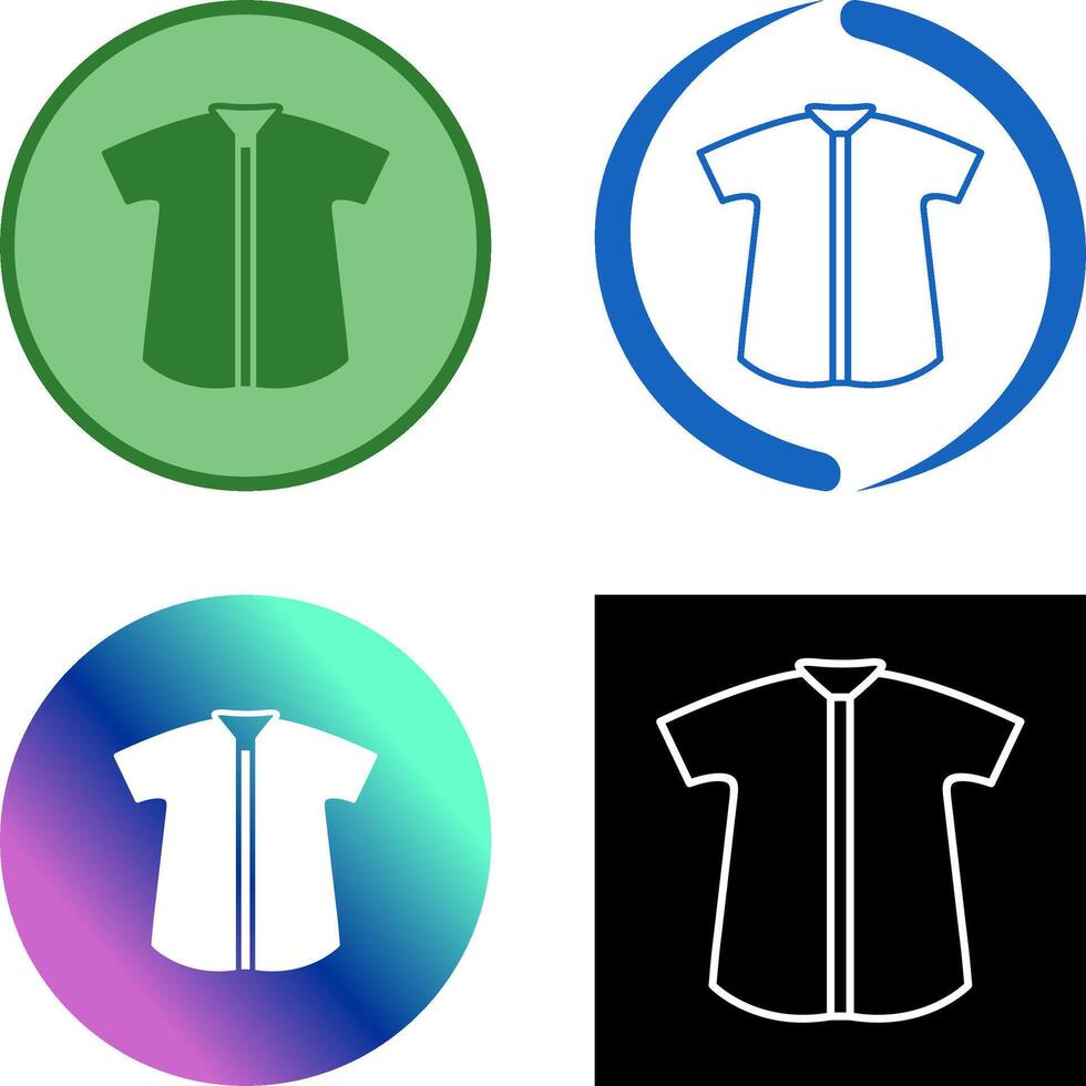 Check Shirt Icon Design vector