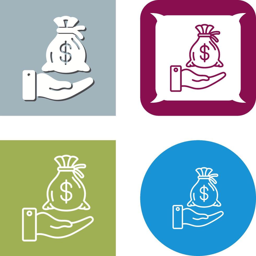 Income Icon Design vector