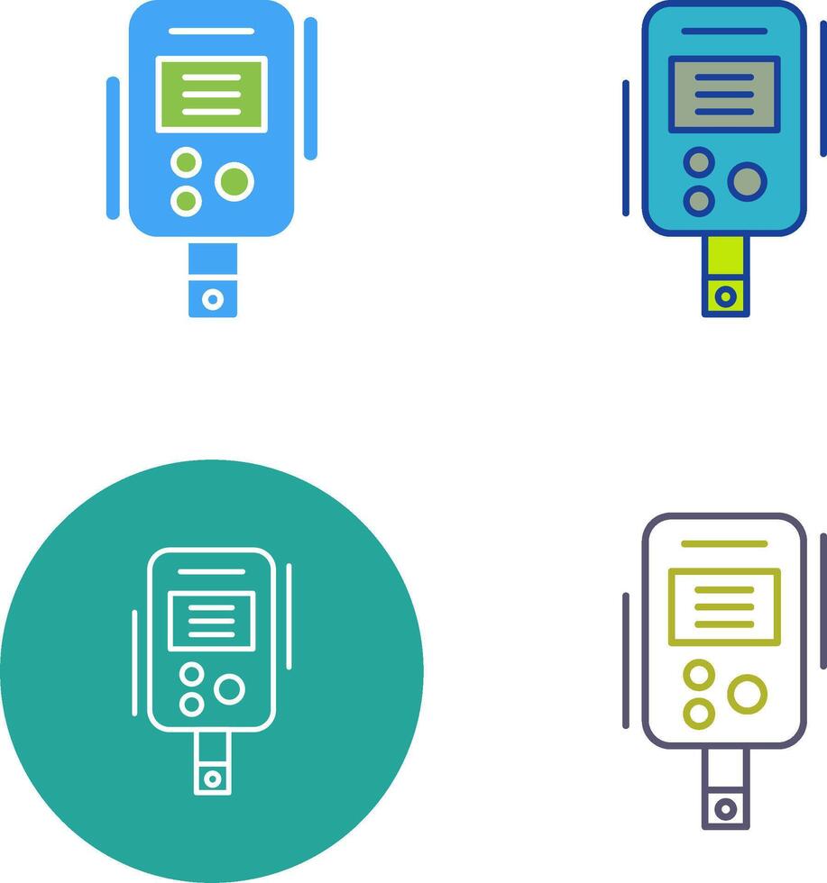 Diabetes Test Icon Design vector