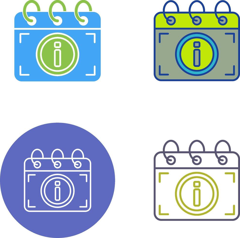 Calendar Icon Design vector