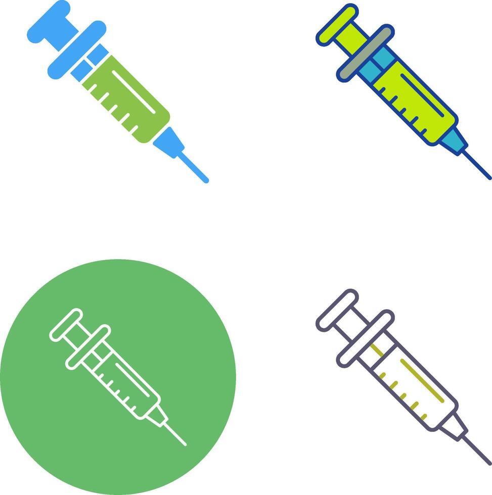 Injection Icon Design vector