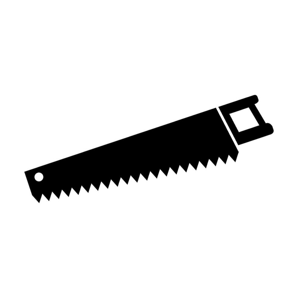 Handsaw in vector