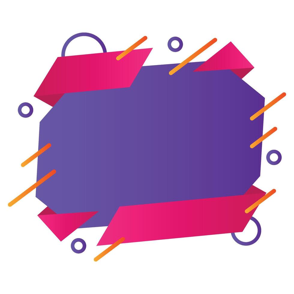 Gradient Sale Banner vector