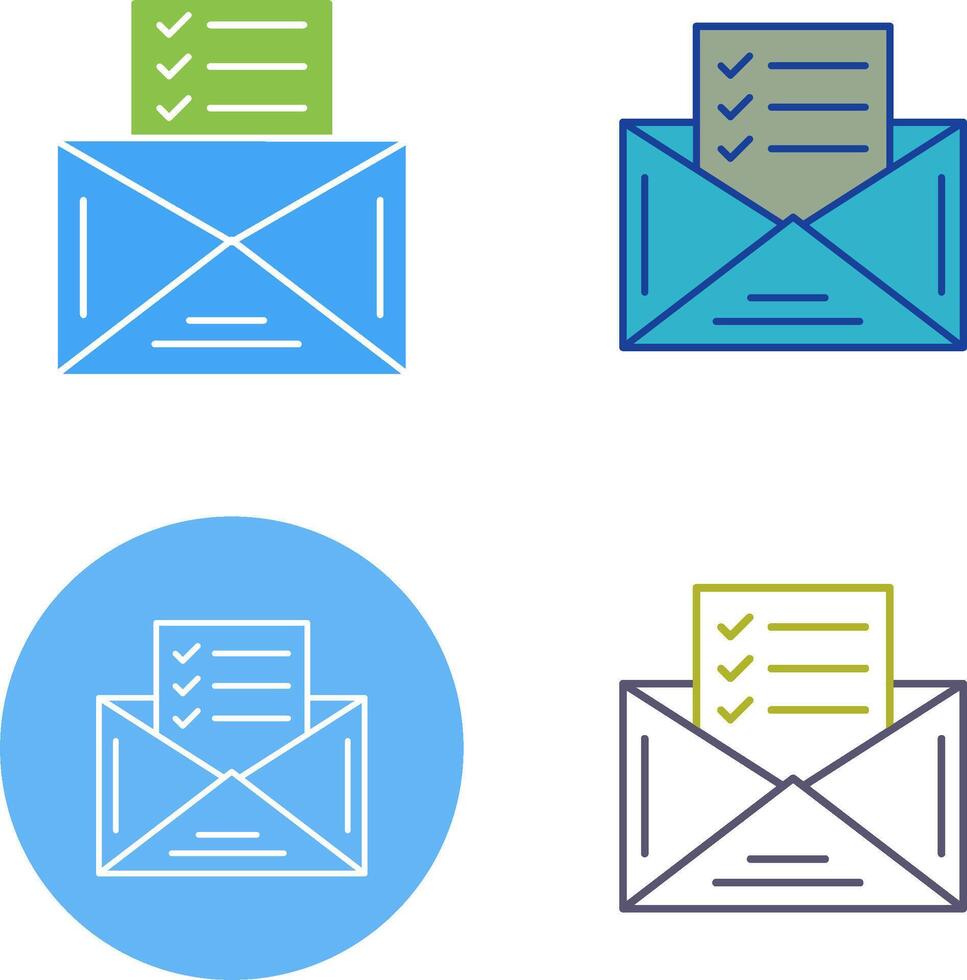 Check List Icon Design vector