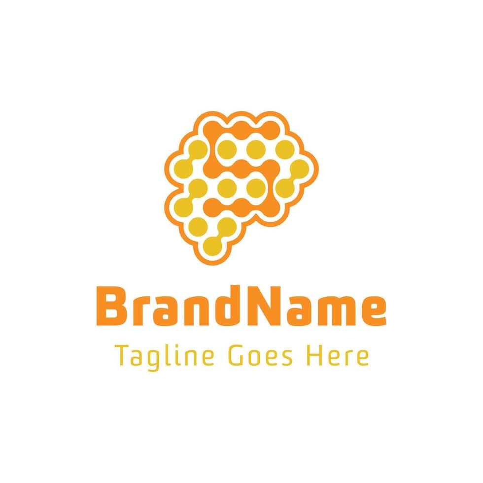 Letter S Brain Wave Logo, for business related to the brain with S initial vector