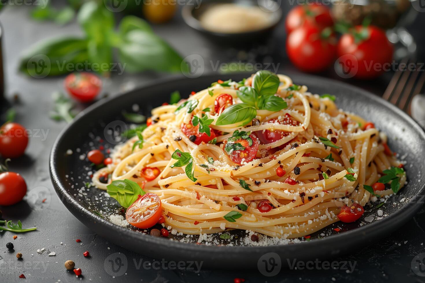 Italian pasta food photography photo