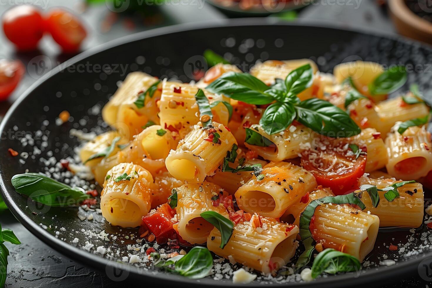 Italian pasta food photography photo
