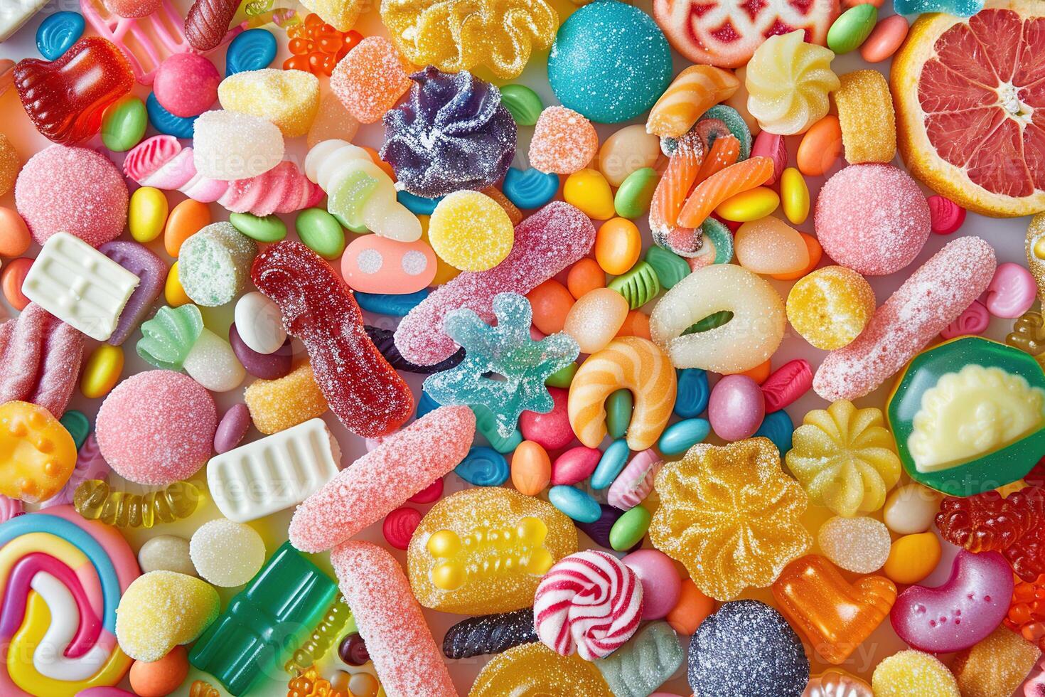 Colorful Candy Background photo