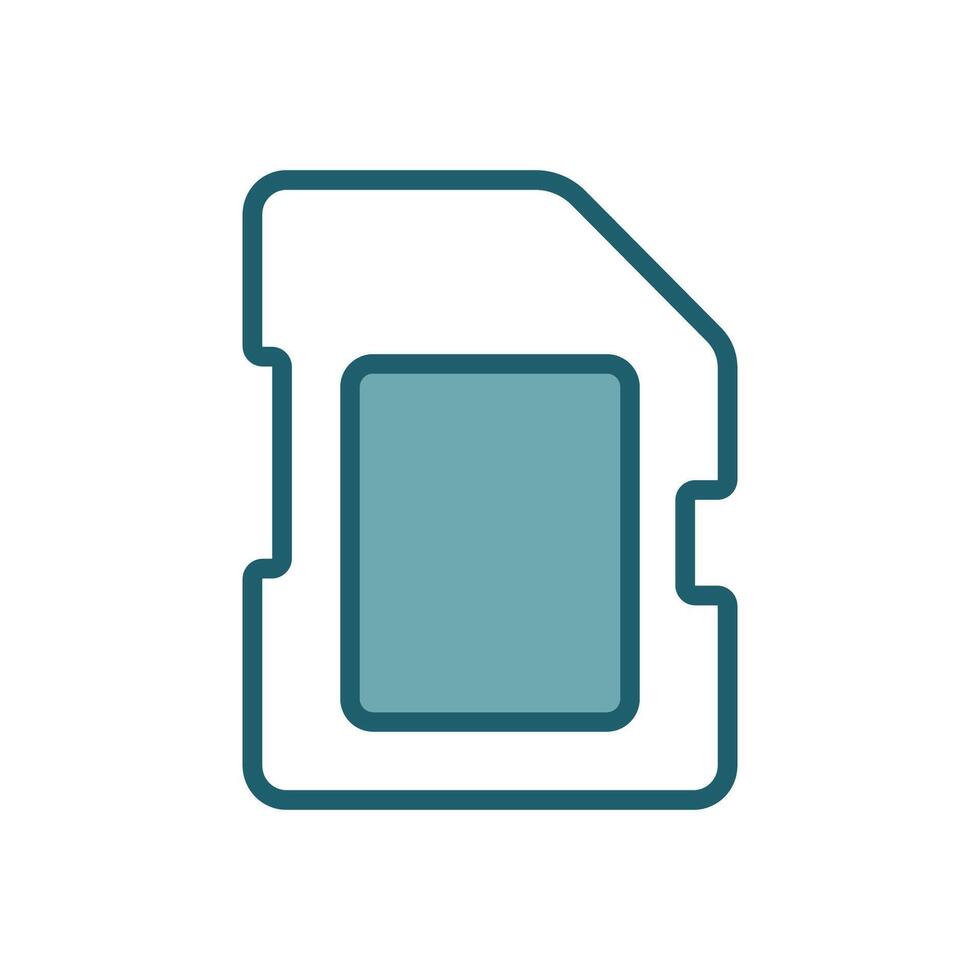 sd card icon design template simple and clean vector