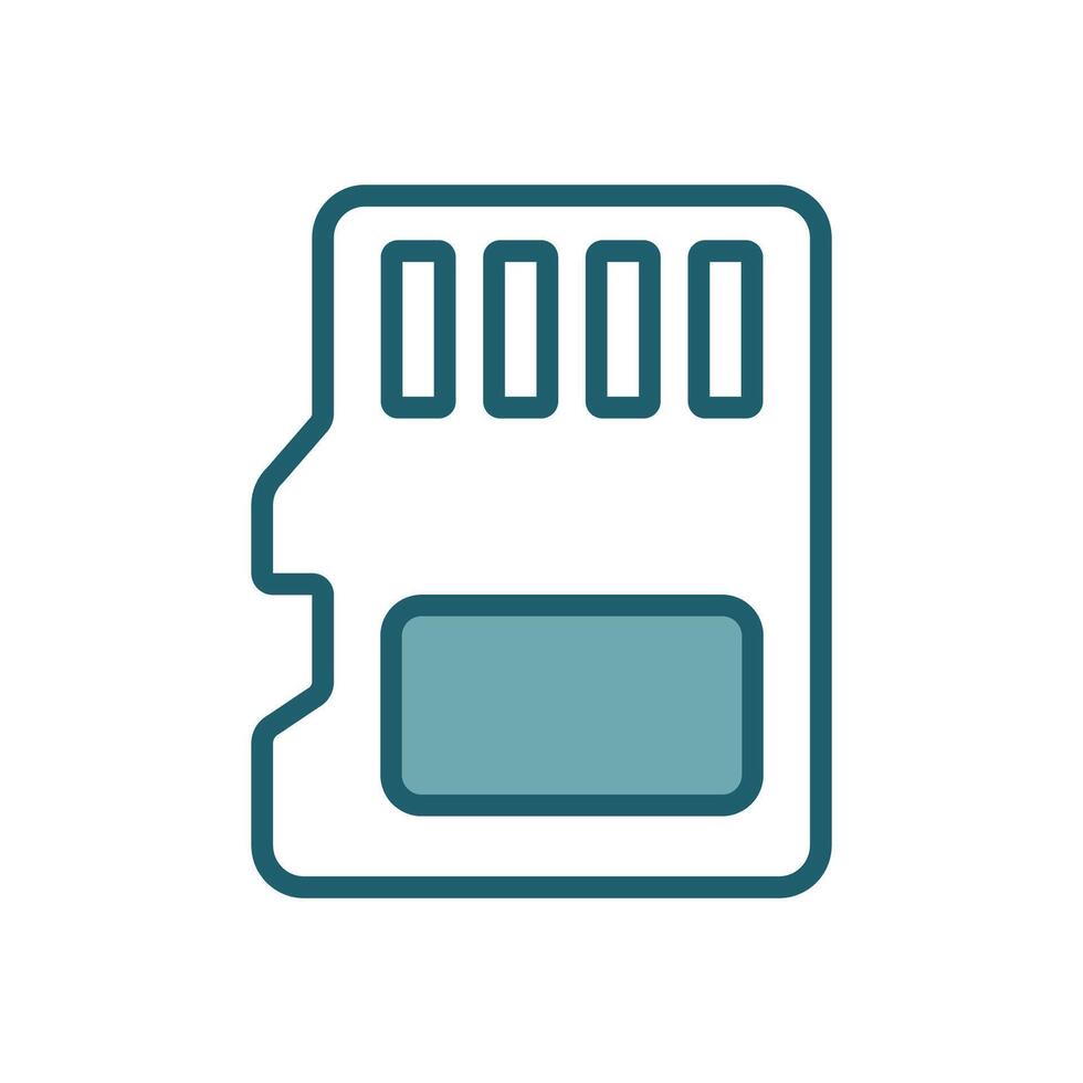 sd card icon design template simple and clean vector