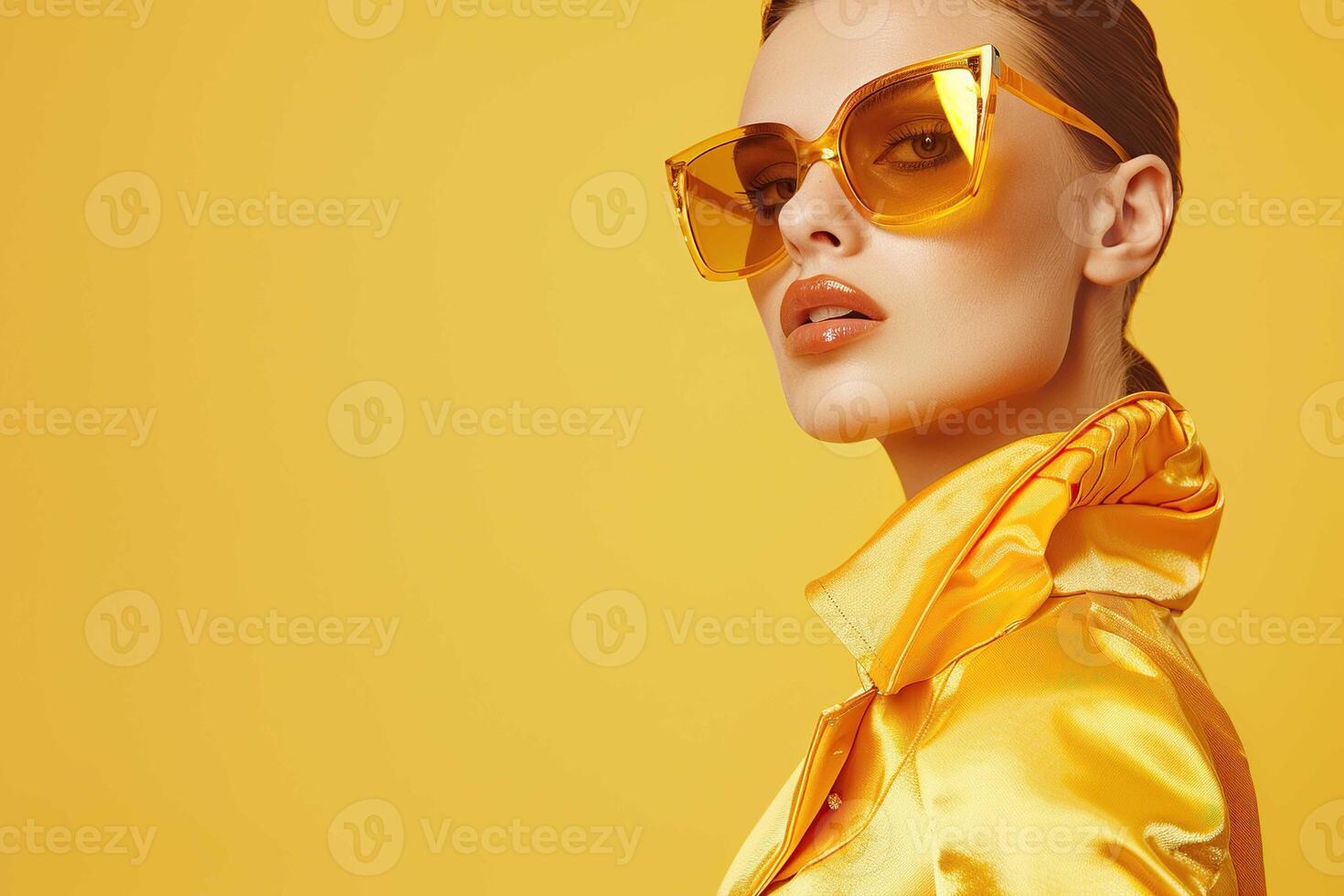 Girl Wearing Sunglasses photo