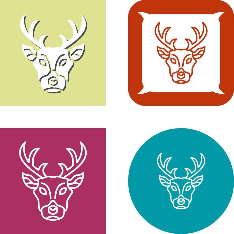 Deer Icon Design vector