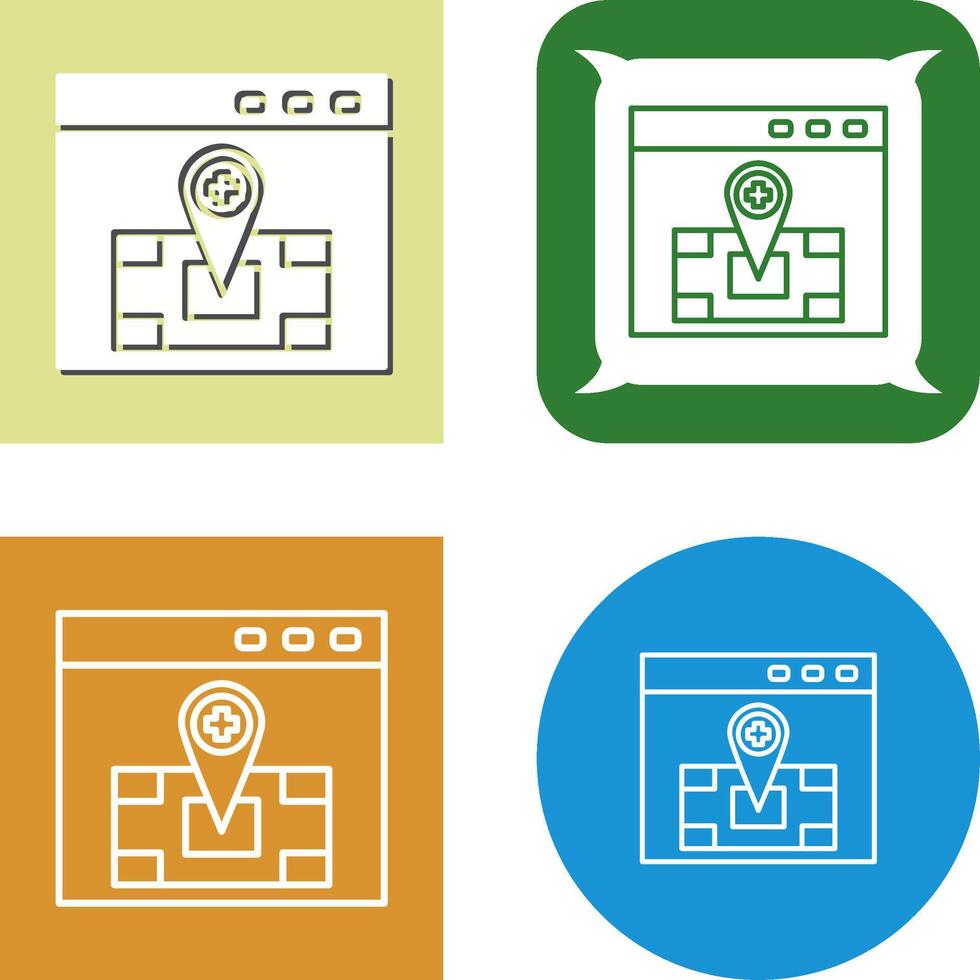 Location Icon Design vector