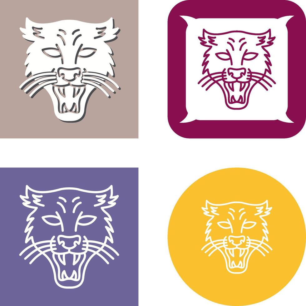 Puma Icon Design vector
