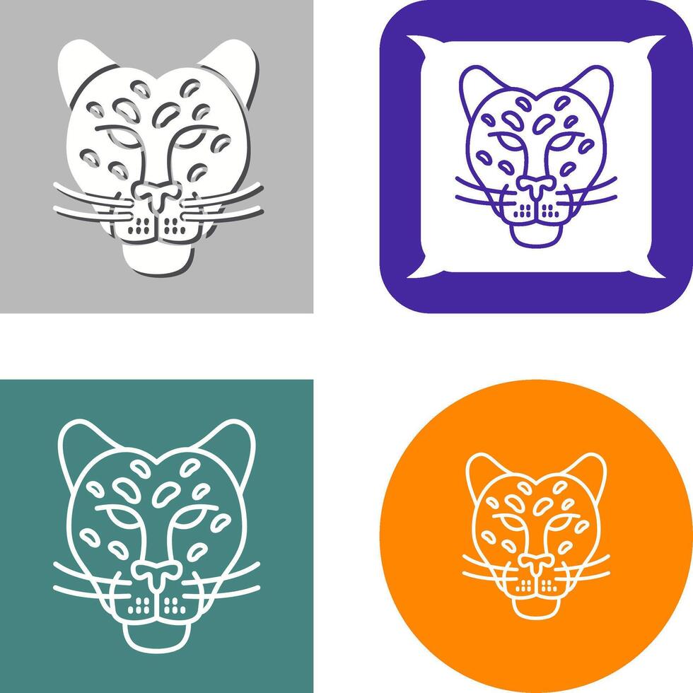 Jaguar Icon Design vector