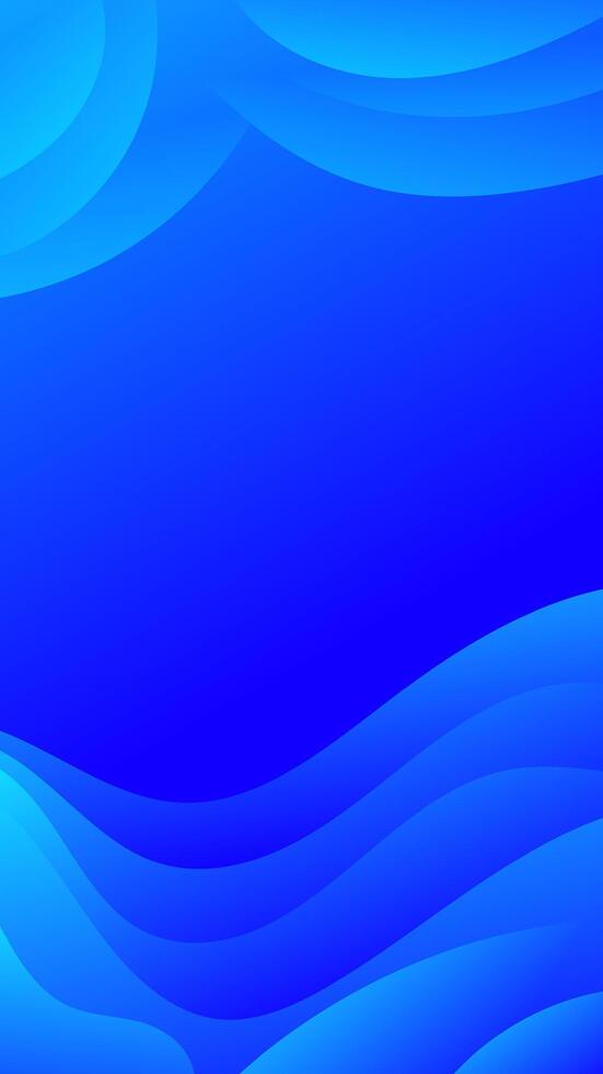 Stylish Blue Gradient Wave Background. Add style to visuals with this design showcasing vertical gradient waves. Suitable for website backgrounds, flyers, posters, and social media posts vector