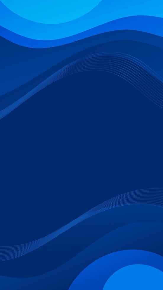 Vertical gradient waves in striking blue and dark blue colors. Enhance your website backgrounds, design captivating flyers, posters, and create visually appealing social media posts vector