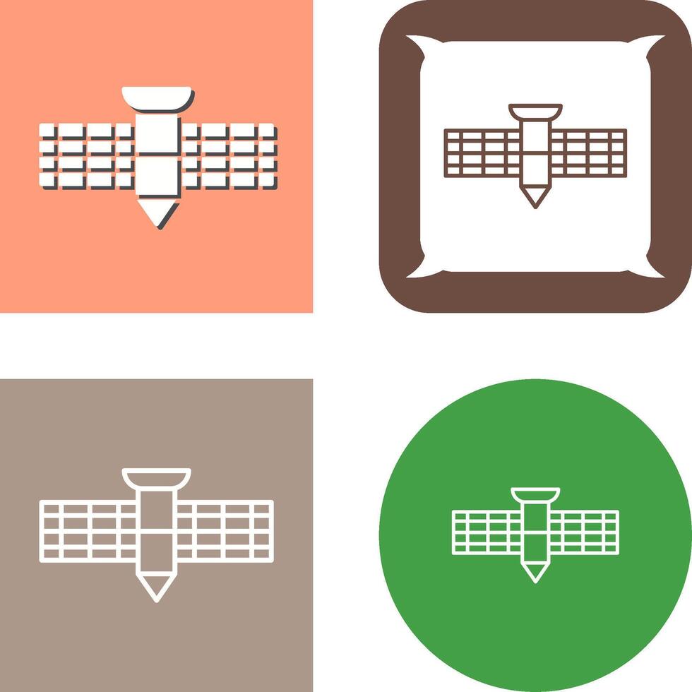 Satellite Icon Design vector