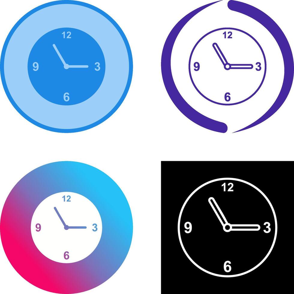 Time Icon Design vector