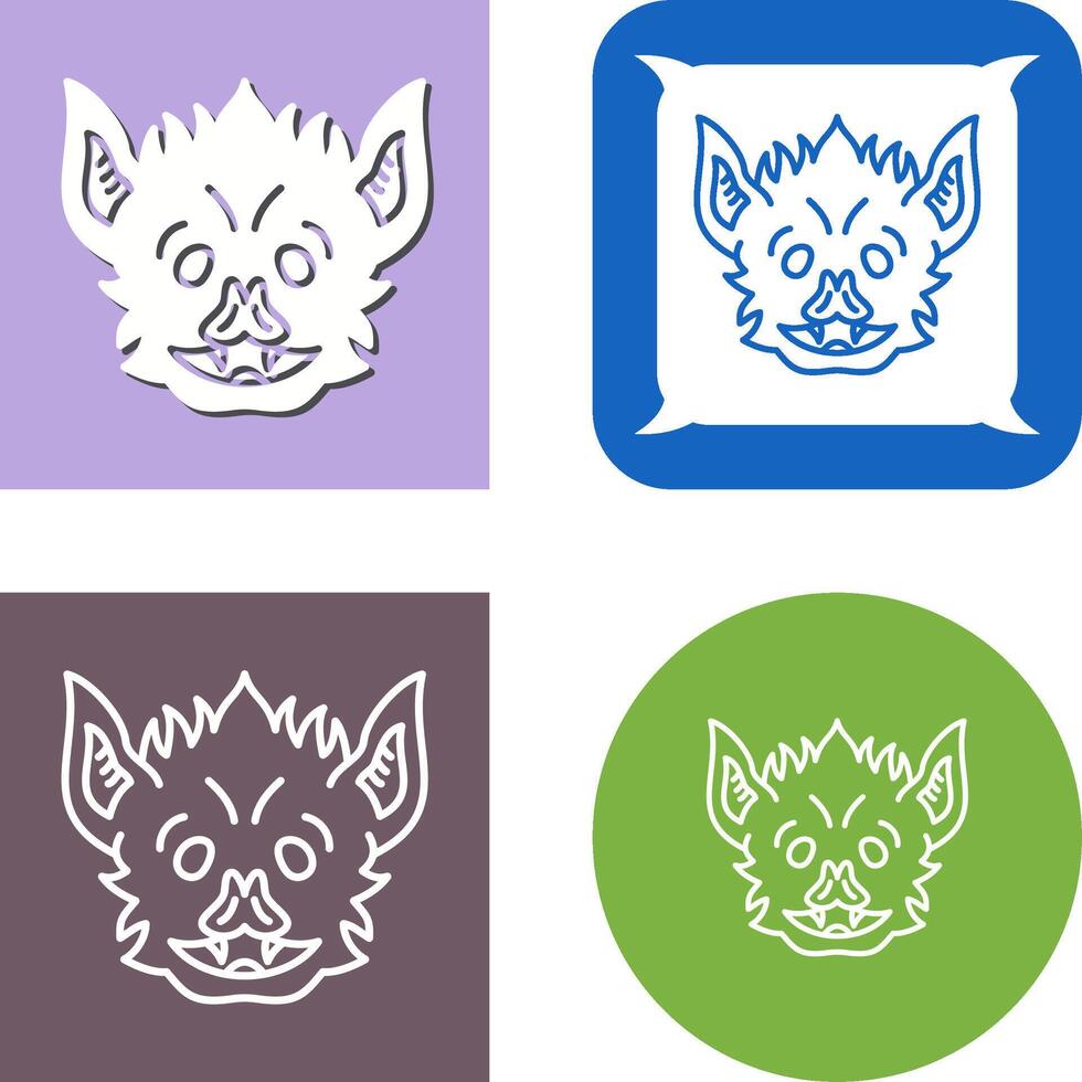 Bat Icon Design vector