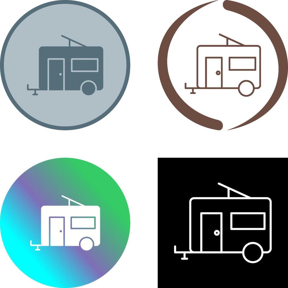 Trailer Icon Design vector