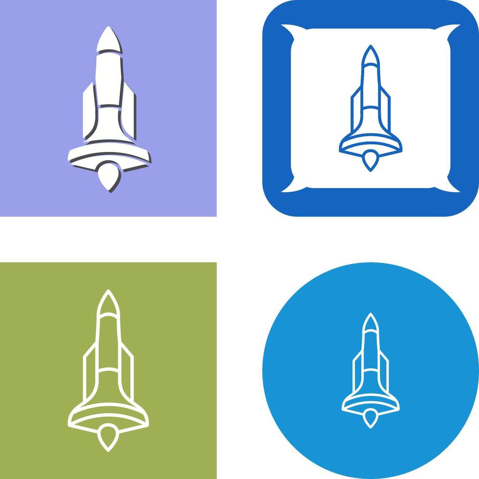 Rocket Icon Design vector