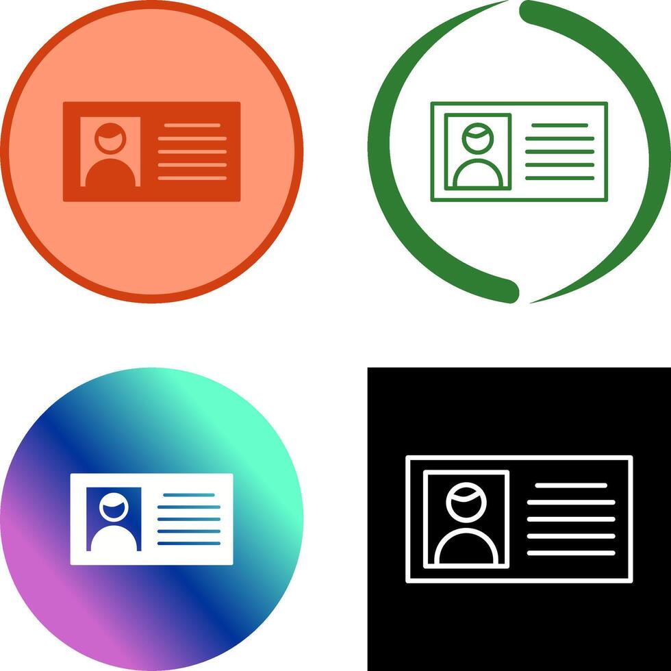 Male Profile Icon Design vector