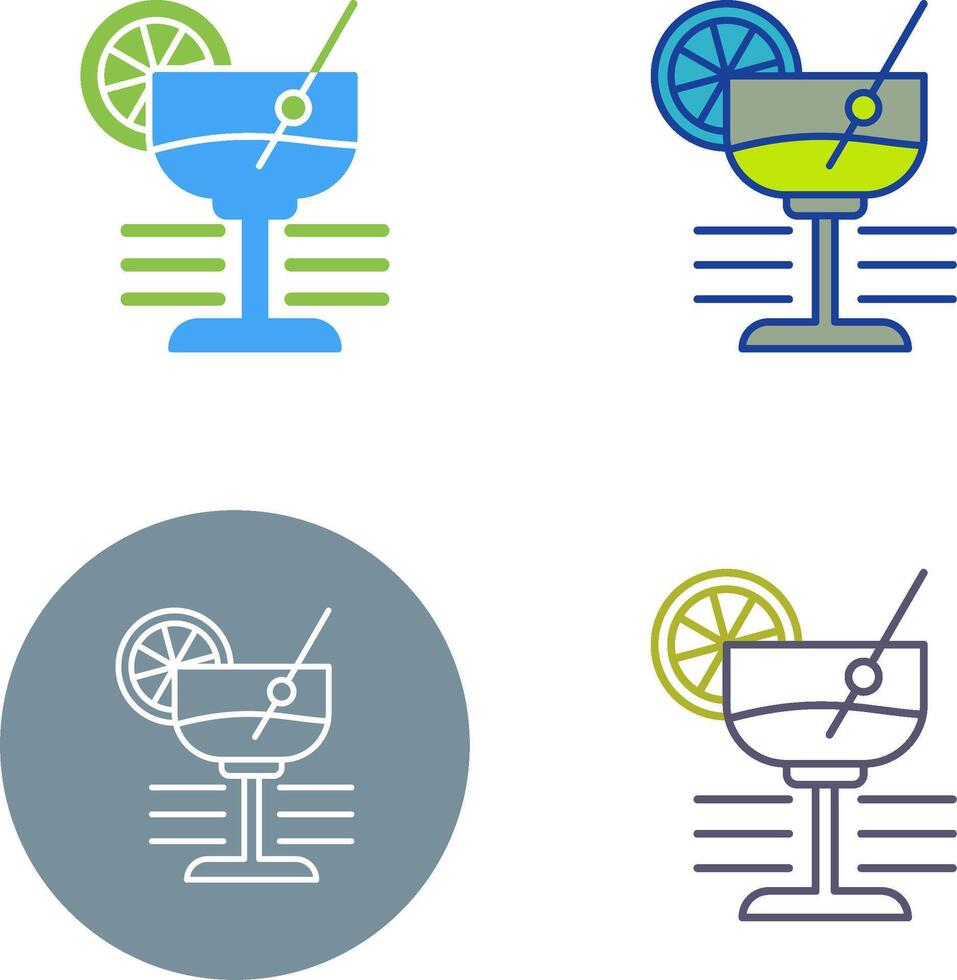 Martini Icon Design vector