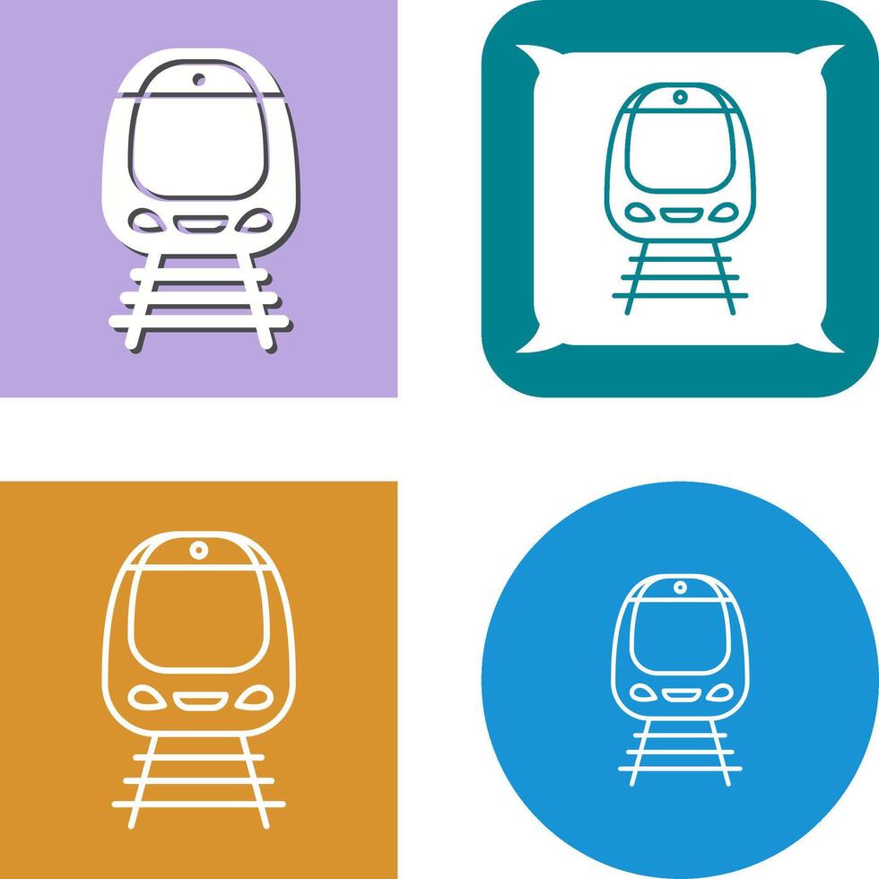 Train Icon Design vector