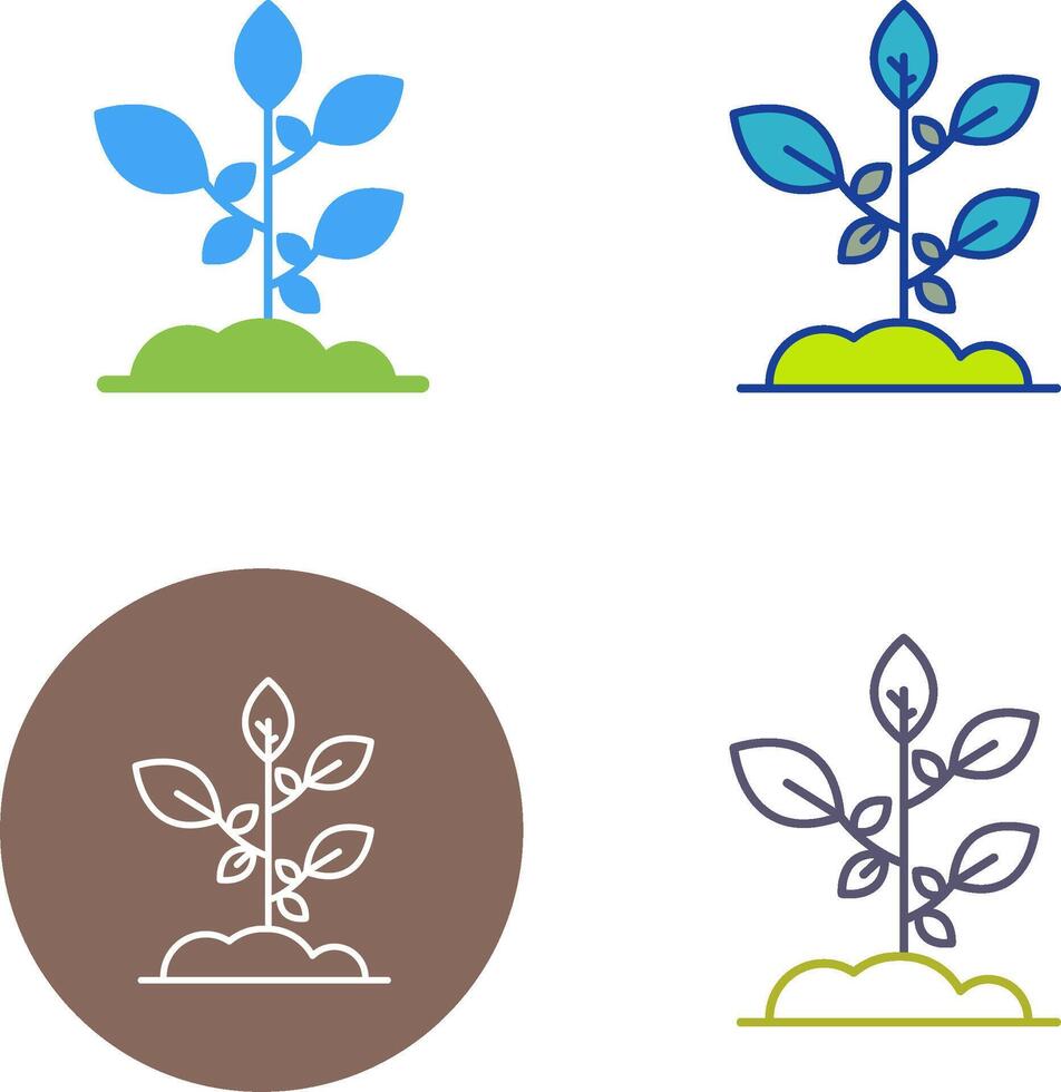 Sprout Icon Design vector