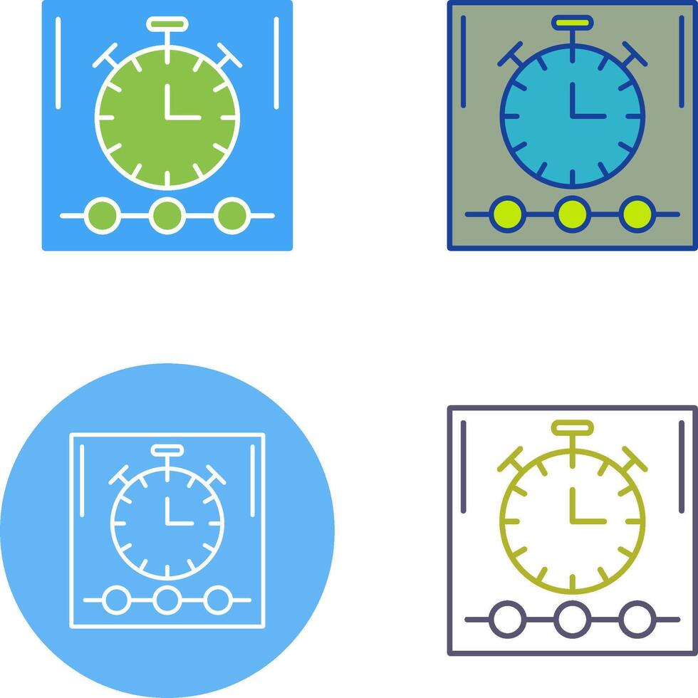 Time Icon Design vector