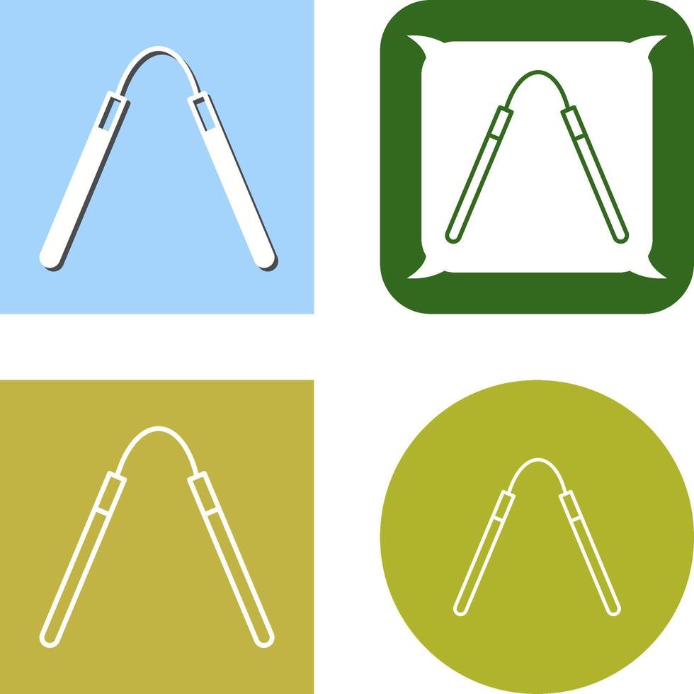 Hair Plucker Icon Design vector