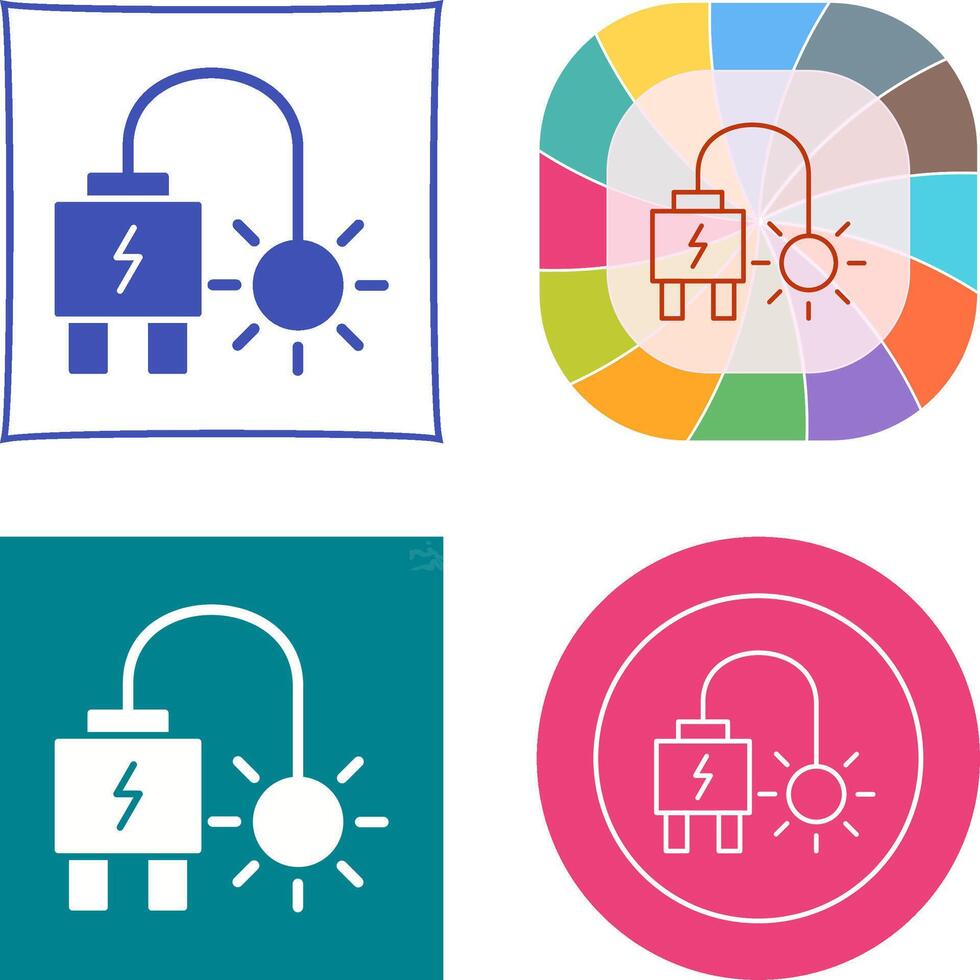 Plug Icon Design vector