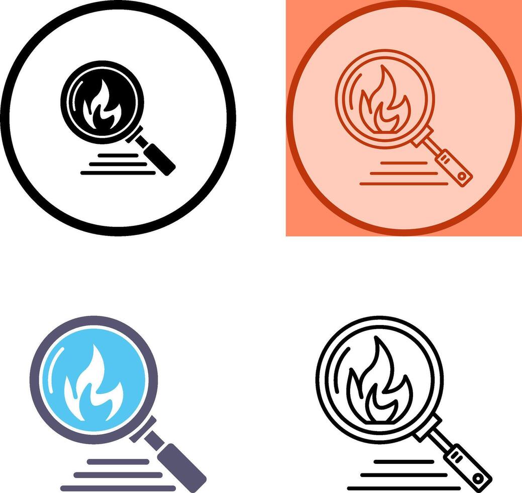 Disaster Icon Design vector