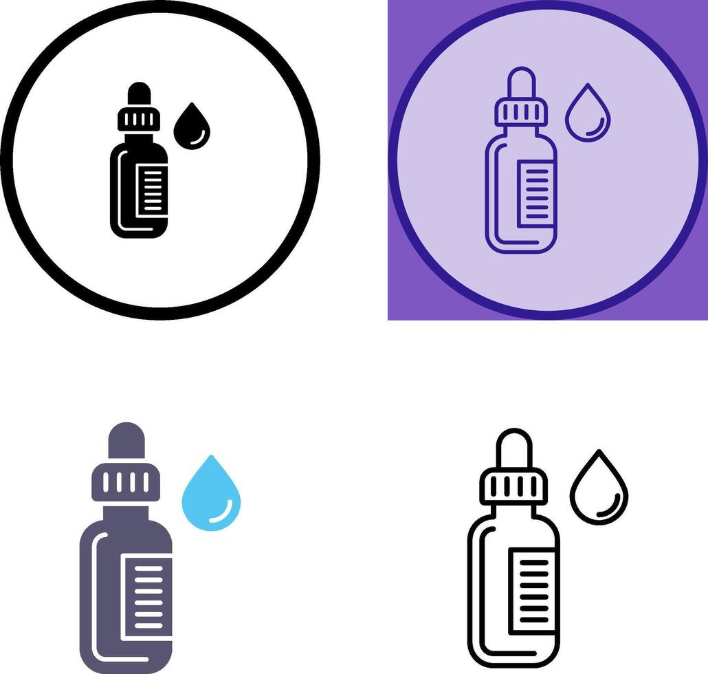 Dropper Icon Design vector