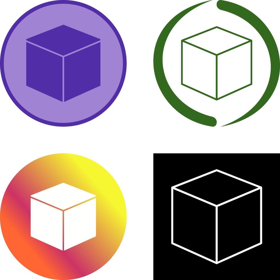 Cubic Design Icon Design vector