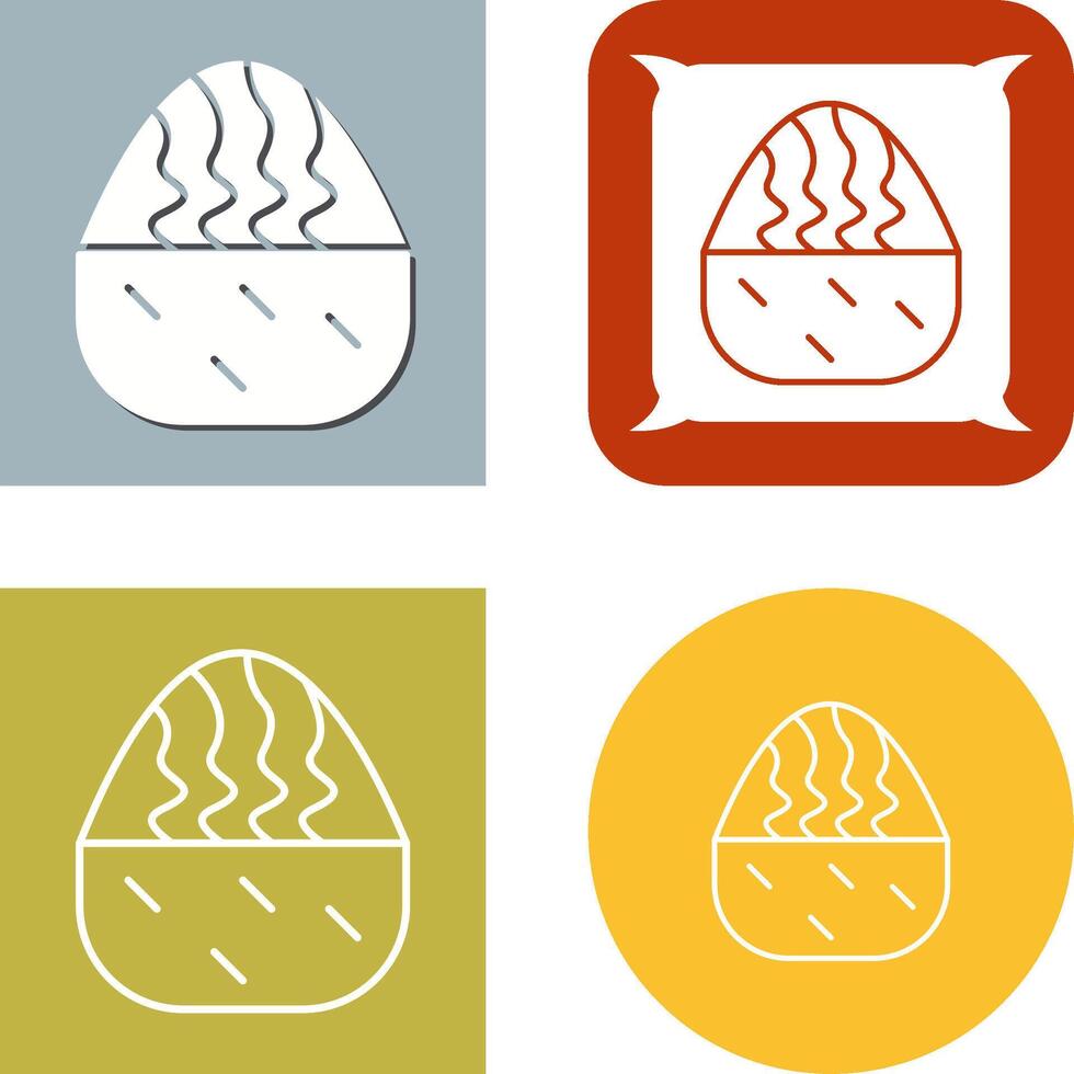 Cream Muffin Icon Design vector