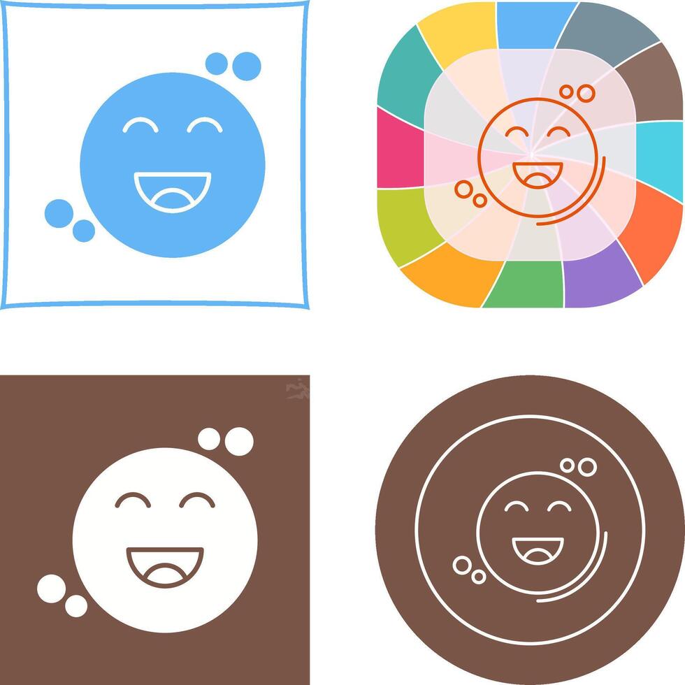 Happiness Icon Design vector