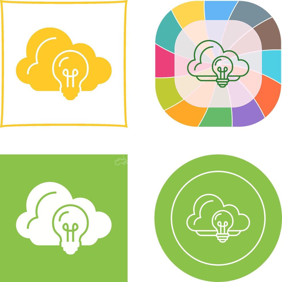 Idea Icon Design vector