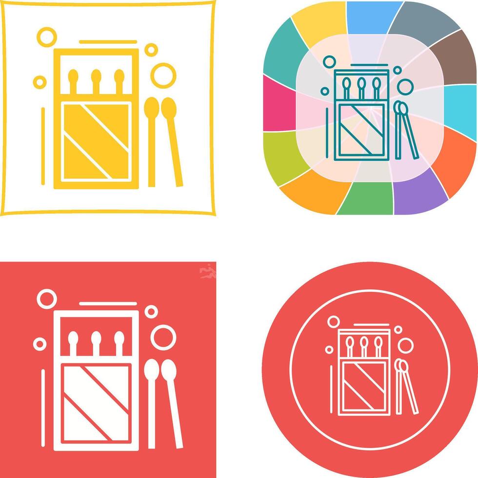 Matches Icon Design vector