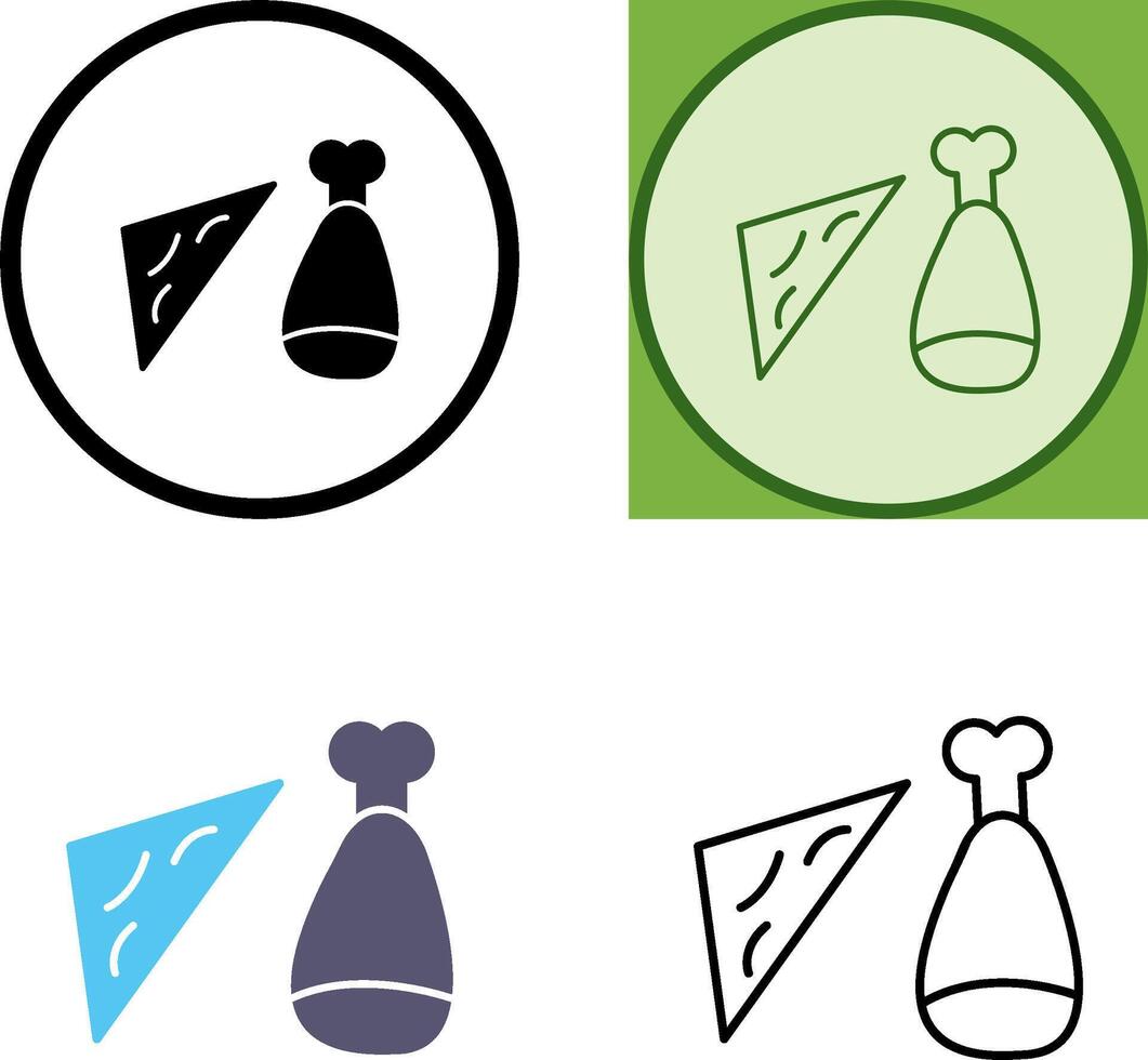 Food Icon Design vector