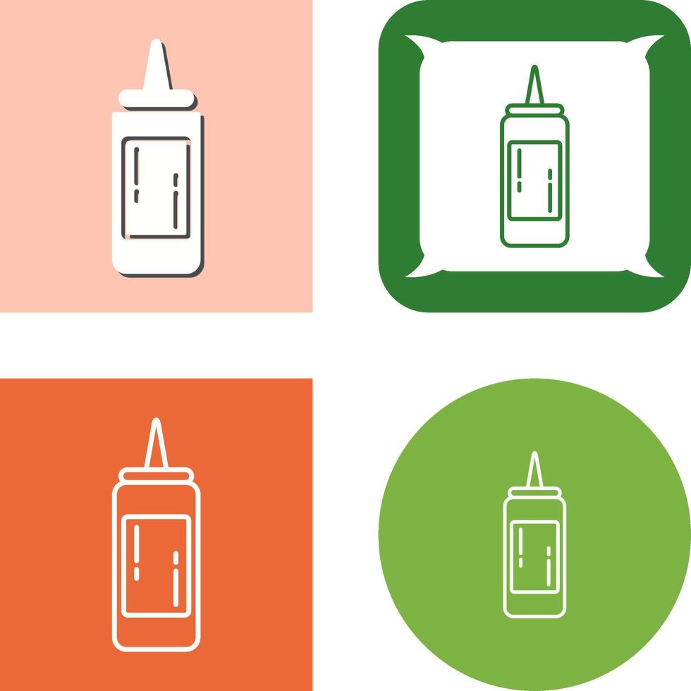 Sauce Icon Design vector