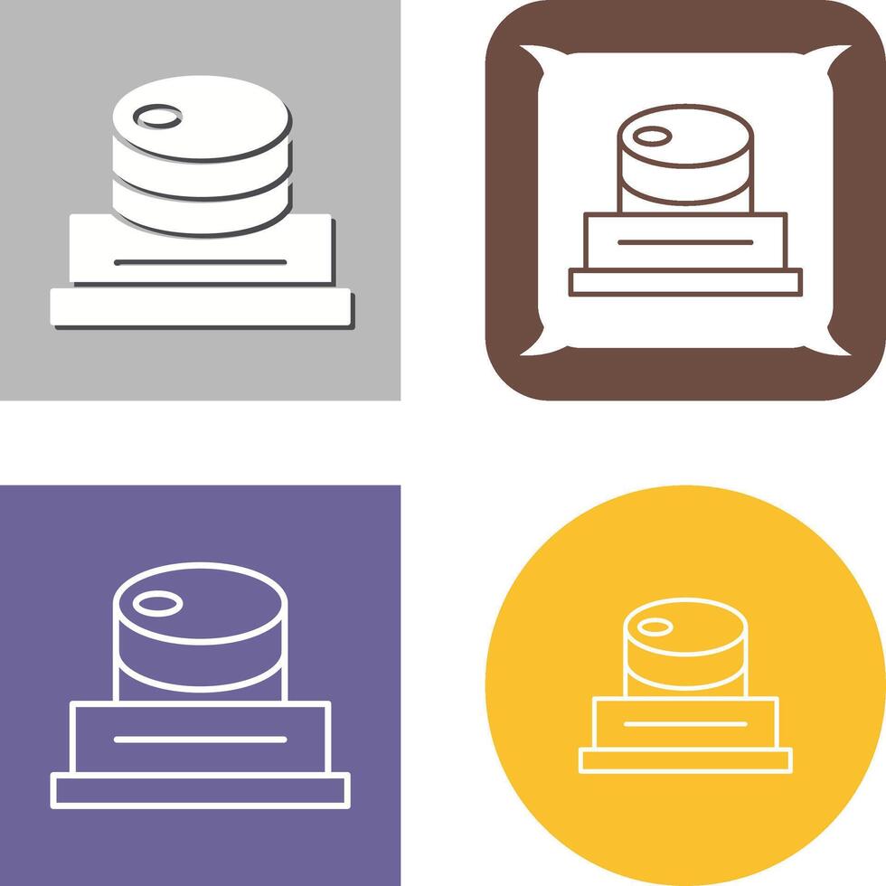 Barrel Icon Design vector