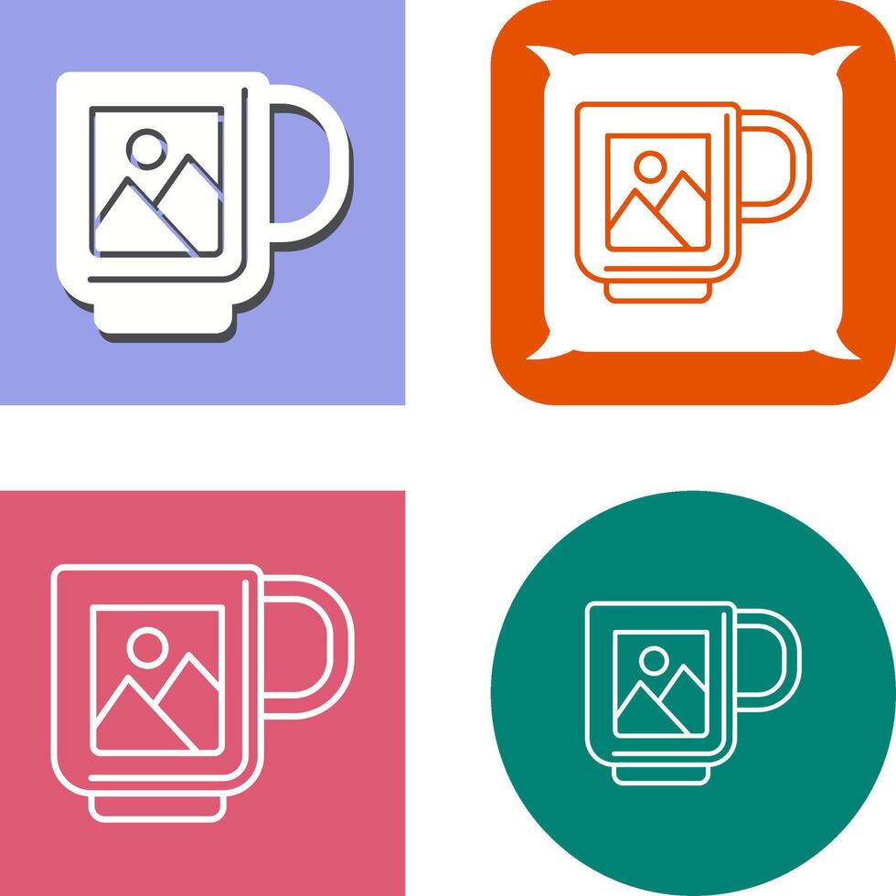 Mug Icon Design vector