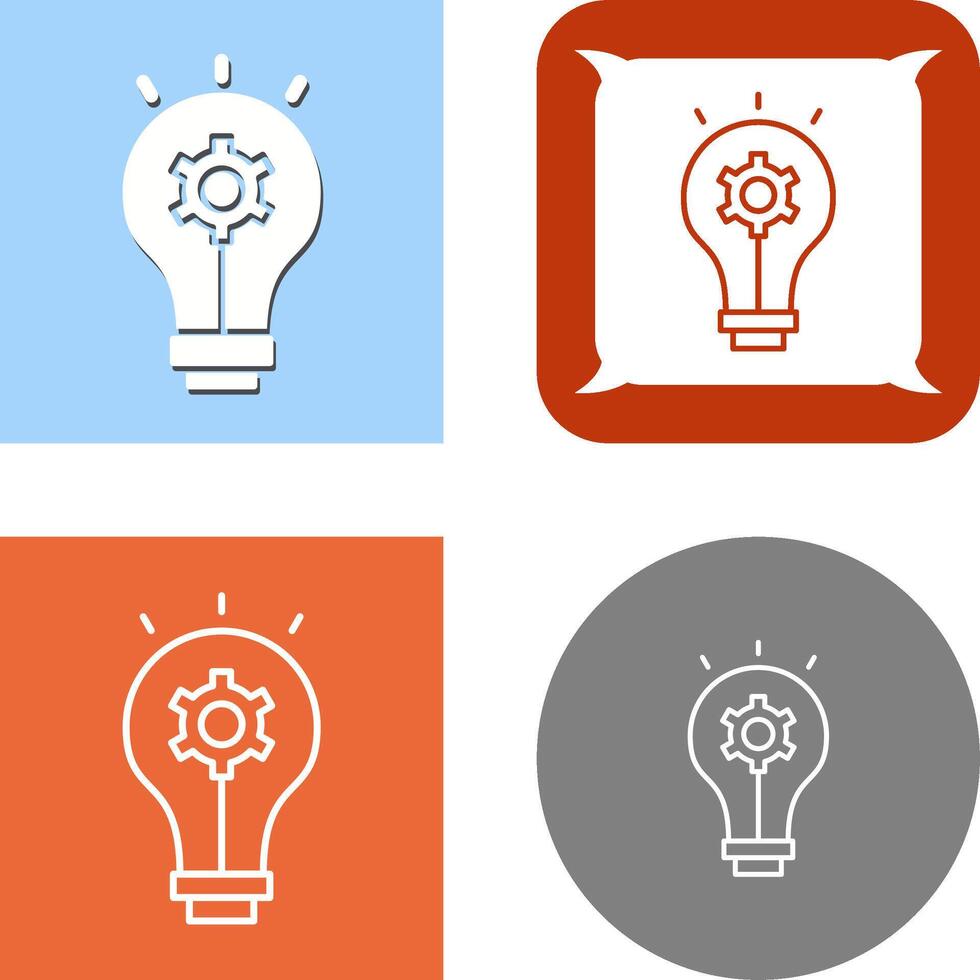 Idea Icon Design vector