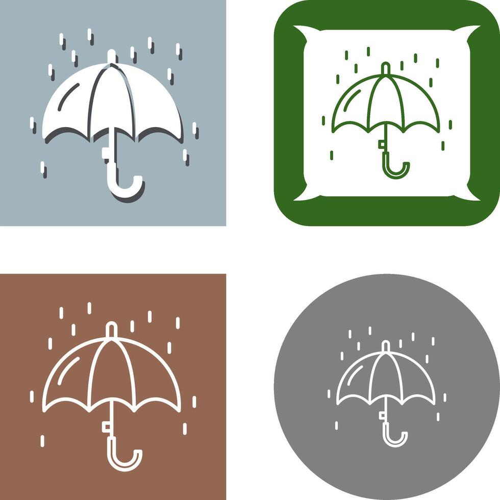 lloviendo icono diseño vector